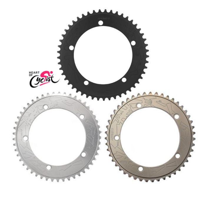 Jual Chainring Affinity 49 49T BCD 144 x 5 Round Ring Heart Of Cyclist ...