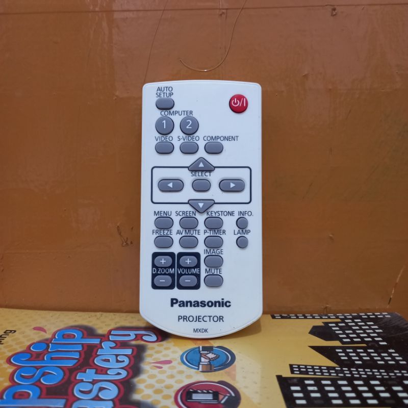 Jual REMOTE PROJECTOR PANASONIC SERI MXDK ORIGINAL Shopee Indonesia