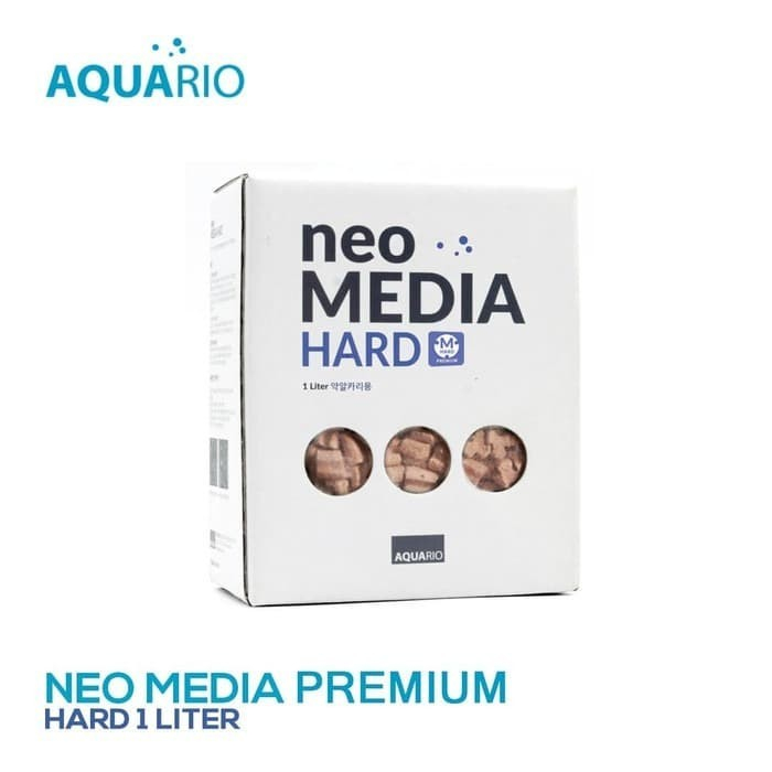 Jual Aquario Neo Media Hard Premium 1L Rumah Bakteri Filter Air Laut