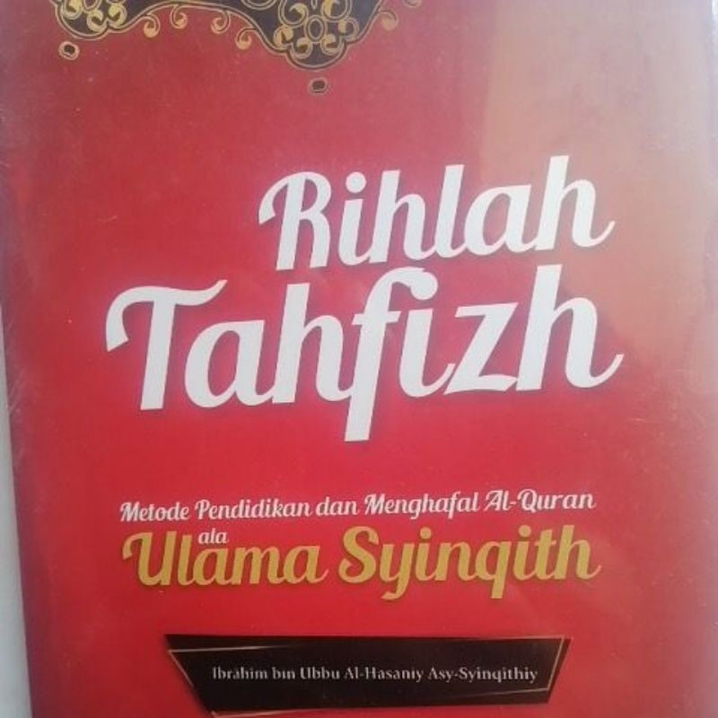 Jual Rihlah Tahfizh metode pendidikan dan menghafal Alquran | Shopee ...