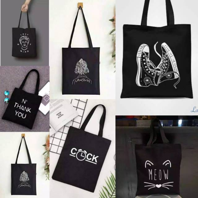 Totebag murah online shopee