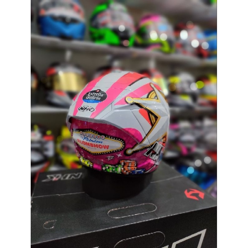 Jual NHK SONE GP PRO ALONSO SERI 7 OPEN FACE HELMET | Shopee Indonesia