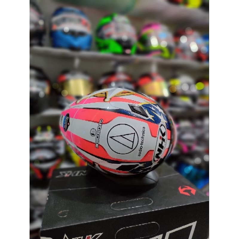 Jual NHK SONE GP PRO ALONSO SERI 7 OPEN FACE HELMET | Shopee Indonesia