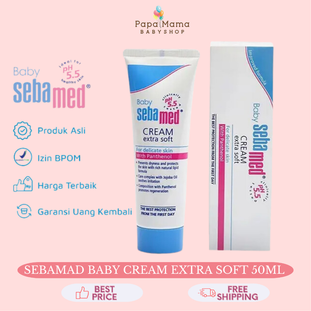 Harga baby cream sales sebamed