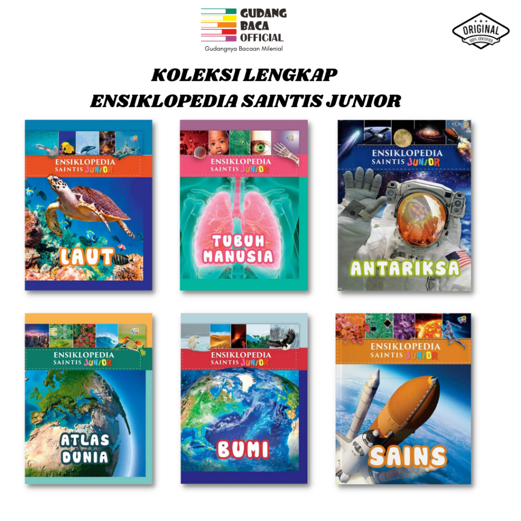 Jual Ensiklopedia Saintis Junior Bumi - Ensiklopedia Saintis Junior ...