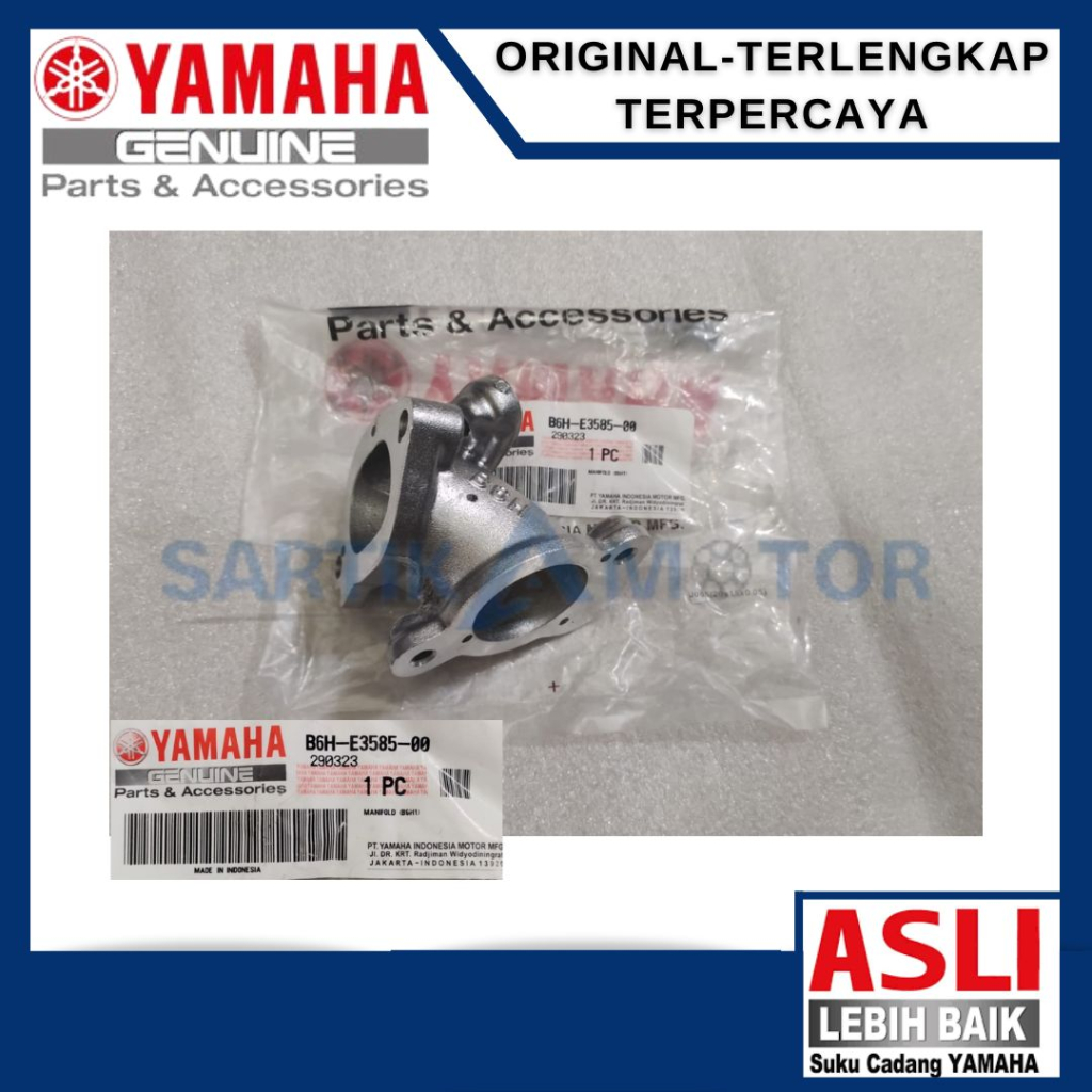 Jual MANIFOLD Intake All New NMAX All New AEROX Original YAMAHA (B6H ...