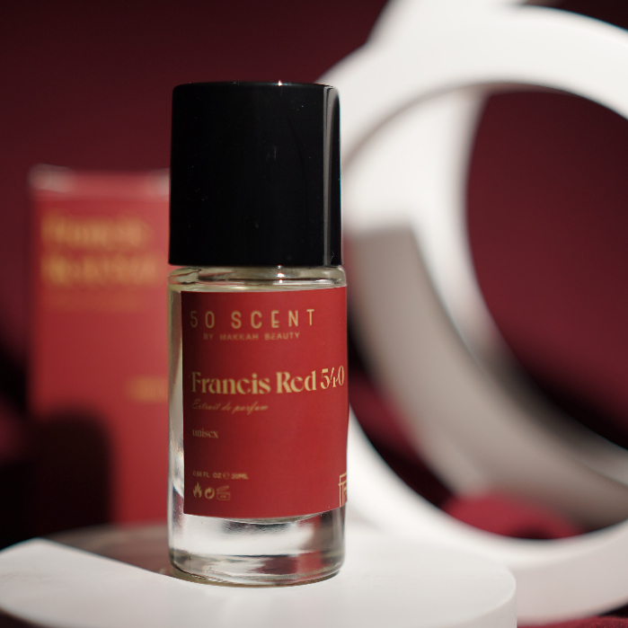 Jual 50 SCENT FRANCIS RED 540 EXTRAIT DE PARFUM UNISEX 20ML | Shopee ...