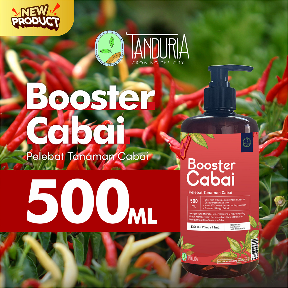 Product Image Tanduria - Booster Cabai 500Ml Pupuk Organik Cair Tanaman Cabai Cabe