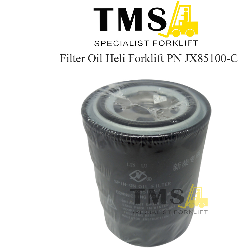 Jual Filter Oil Heli Forklift PN JX85100C OEM Filter Oli Heli Forklift
