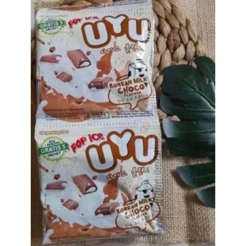 Jual Uyu Pop ice korea /kemasan rentengan isi 10pcs | Shopee Indonesia