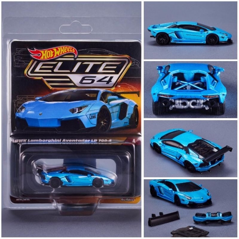 Hot Wheels ELITE 64 LBWK LAMBORGHINI AVENTADOR LP 吊るそ 700