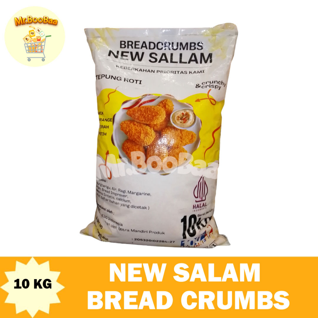 Jual Tepung Roti NEW SALAM / Bread Crumbs 10KG | Shopee Indonesia