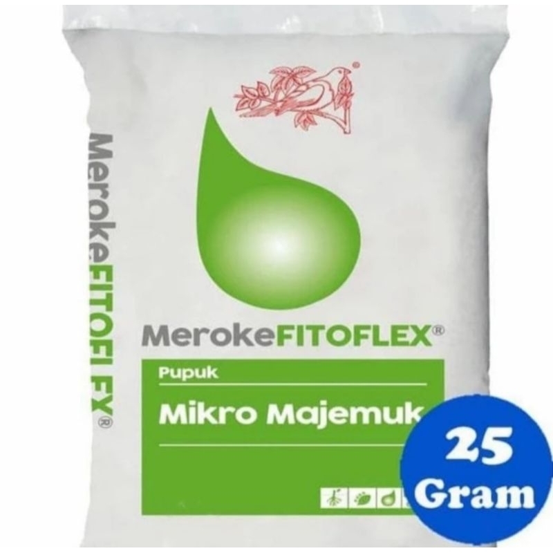 Jual Pupuk Meroke Fitoflex 25 Gram Kemasan ORI Pabrik ( KEMASAN 25 GRAM ...