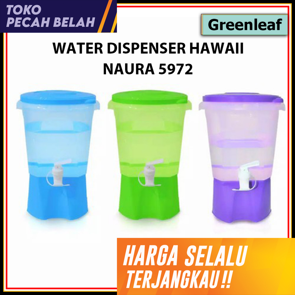 Jual TEMPAT PENYIMPANAN AIR WATER DISPENSER HAWAII NAURA 5 LITER 5972