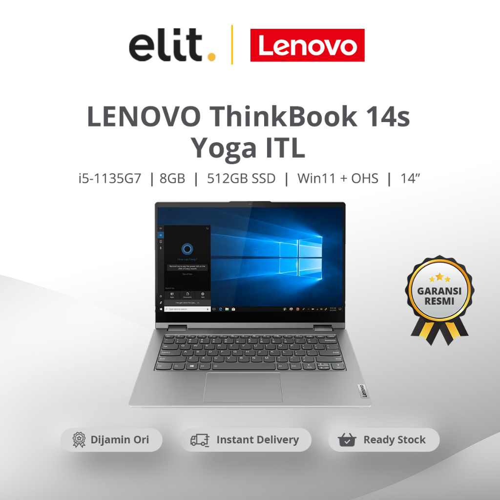 Jual Lenovo Thinkbook S Yoga Itl I G Gb Gb Win Ohs