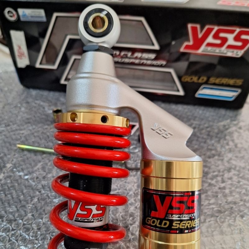 Jual Shock sekok Ori YSS Gold series 300mm Vario 110 Beat Scopy Mio ...