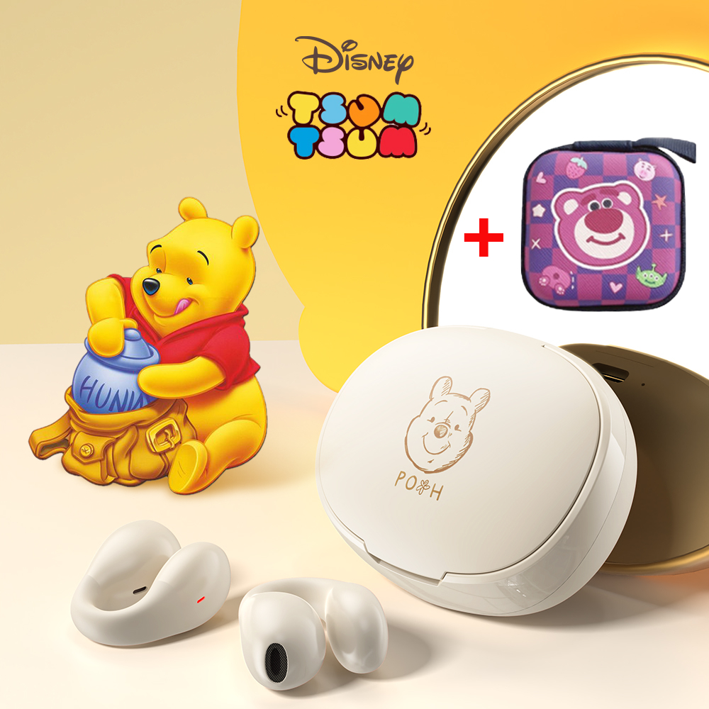 Jual 100% Ori TWS Disney TZW11 Earphone klip Telinga Nirkabel Bluetooth ...