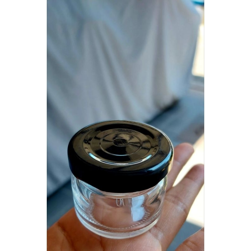 Jual JAR KACA / BOTOL KACA MINI 25ML / TOPLES /WADAH BUMBU / SAFFRON ...