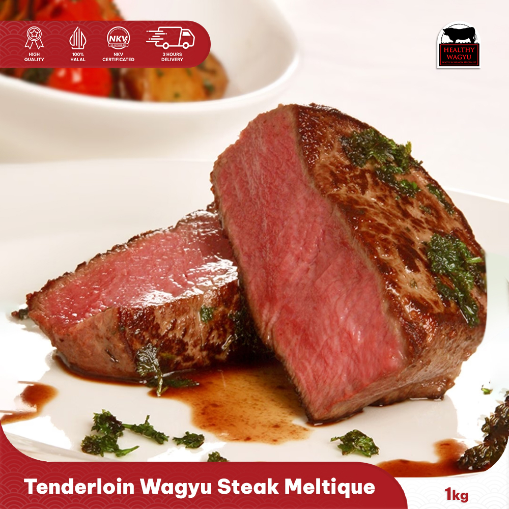 Jual Tenderloin Wagyu Steak Meltique Halal Premium Quality 1Kg Healthy