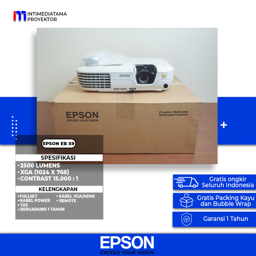 Jual Proyektor Epson EBX9 Shopee Indonesia