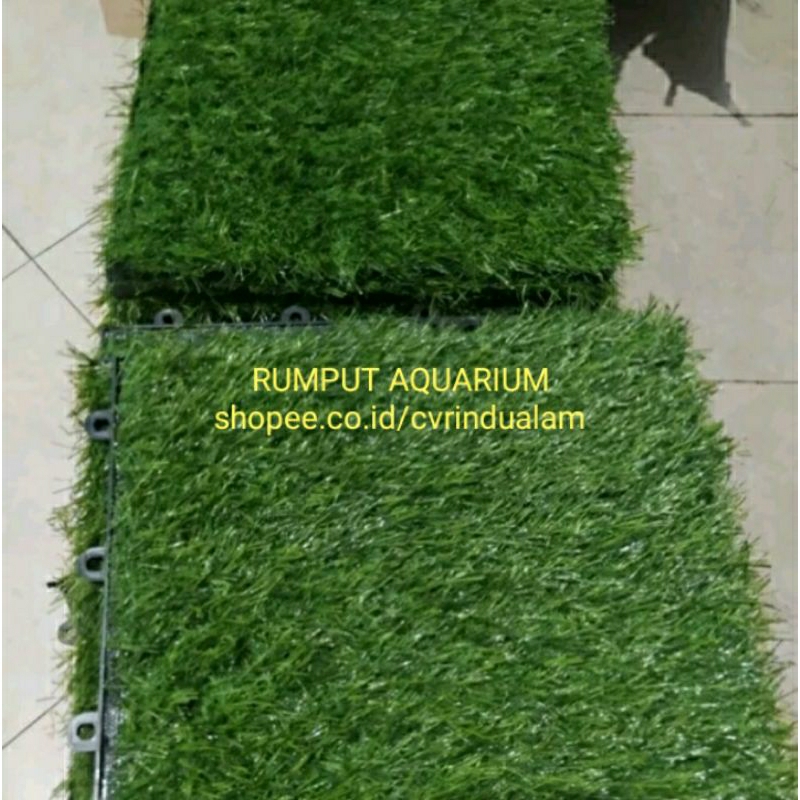 Jual Decking tile/lantai rumput bongkar pasang | Shopee Indonesia