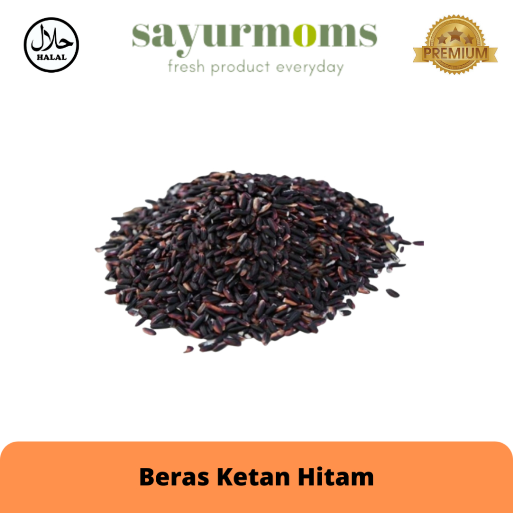 Jual Beras Ketan Hitam 500 Gr 1 Kg Surabaya Shopee Indonesia