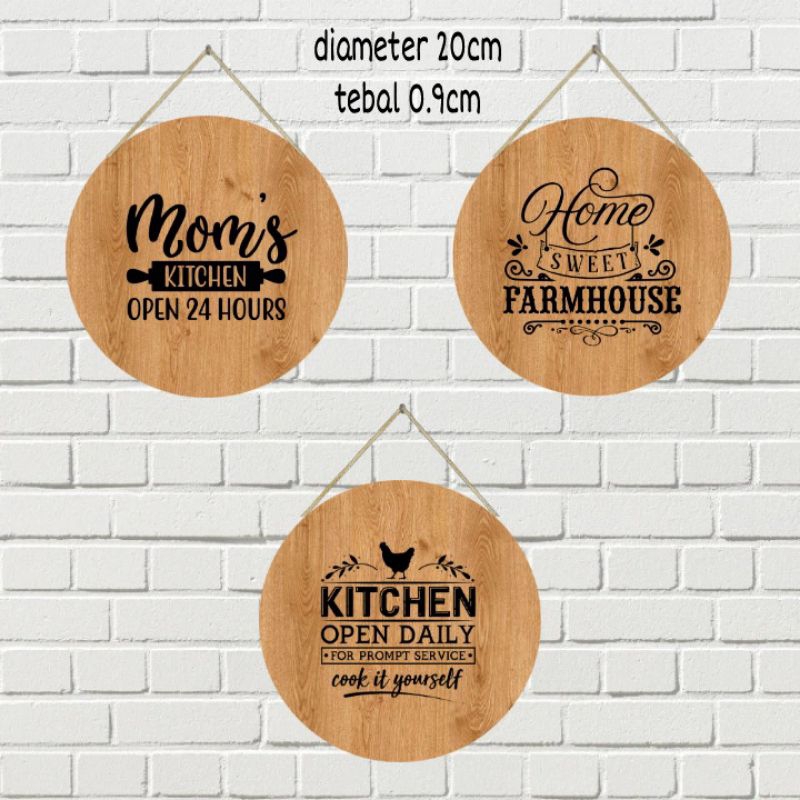 Jual Hiasan dinding dapur walldecor murah aesthetic | Shopee Indonesia