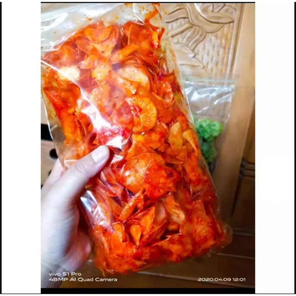 Jual Keripik Singkong Balado Padang Manis Pedas Enak Renyah Dan Gurih