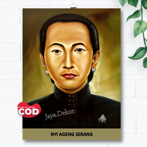 Jual Foto Poster Nyi Ageng Serang Pahlawan Indonesia Walldecor Poster