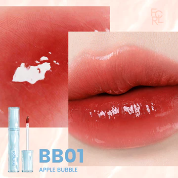 FOCALLURE Pro Juicy Watery Tint WATERY Lip Tint Glossy Plump High Pigment Dewy Lipstick