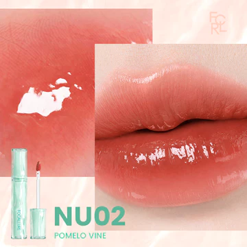 FOCALLURE Pro Juicy Watery Tint WATERY Lip Tint Glossy Plump High Pigment Dewy Lipstick