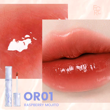 FOCALLURE Pro Juicy Watery Tint WATERY Lip Tint Glossy Plump High Pigment Dewy Lipstick