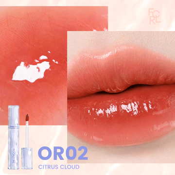 FOCALLURE Pro Juicy Watery Tint WATERY Lip Tint Glossy Plump High Pigment Dewy Lipstick