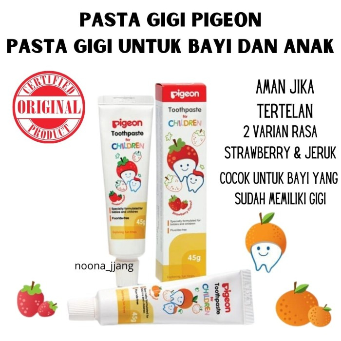 Jual Pigeon Toothpaste 45gr/Pasta Gigi Anak Pigeon | Shopee Indonesia