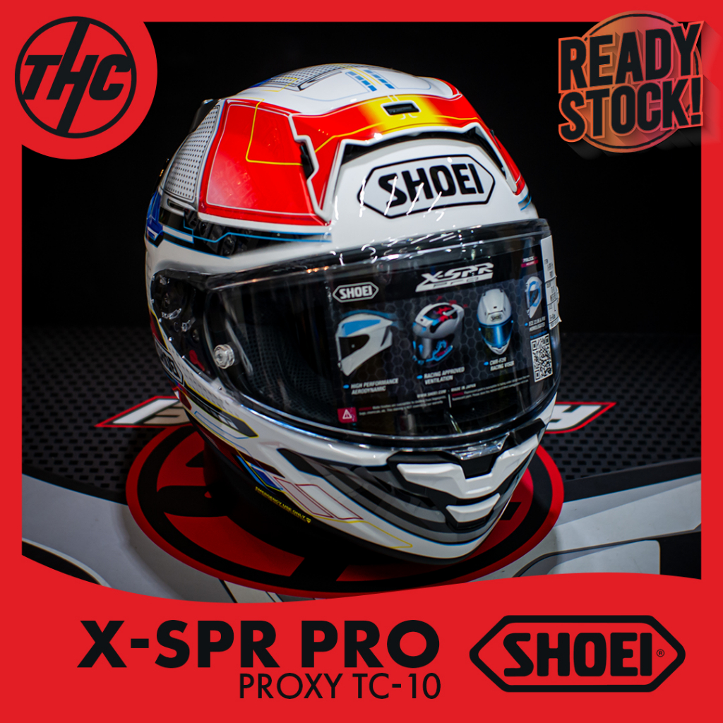 Jual SHOEI X-SPR PRO PROXY TC-10 WHITE X SPR ORIGINAL | Shopee 