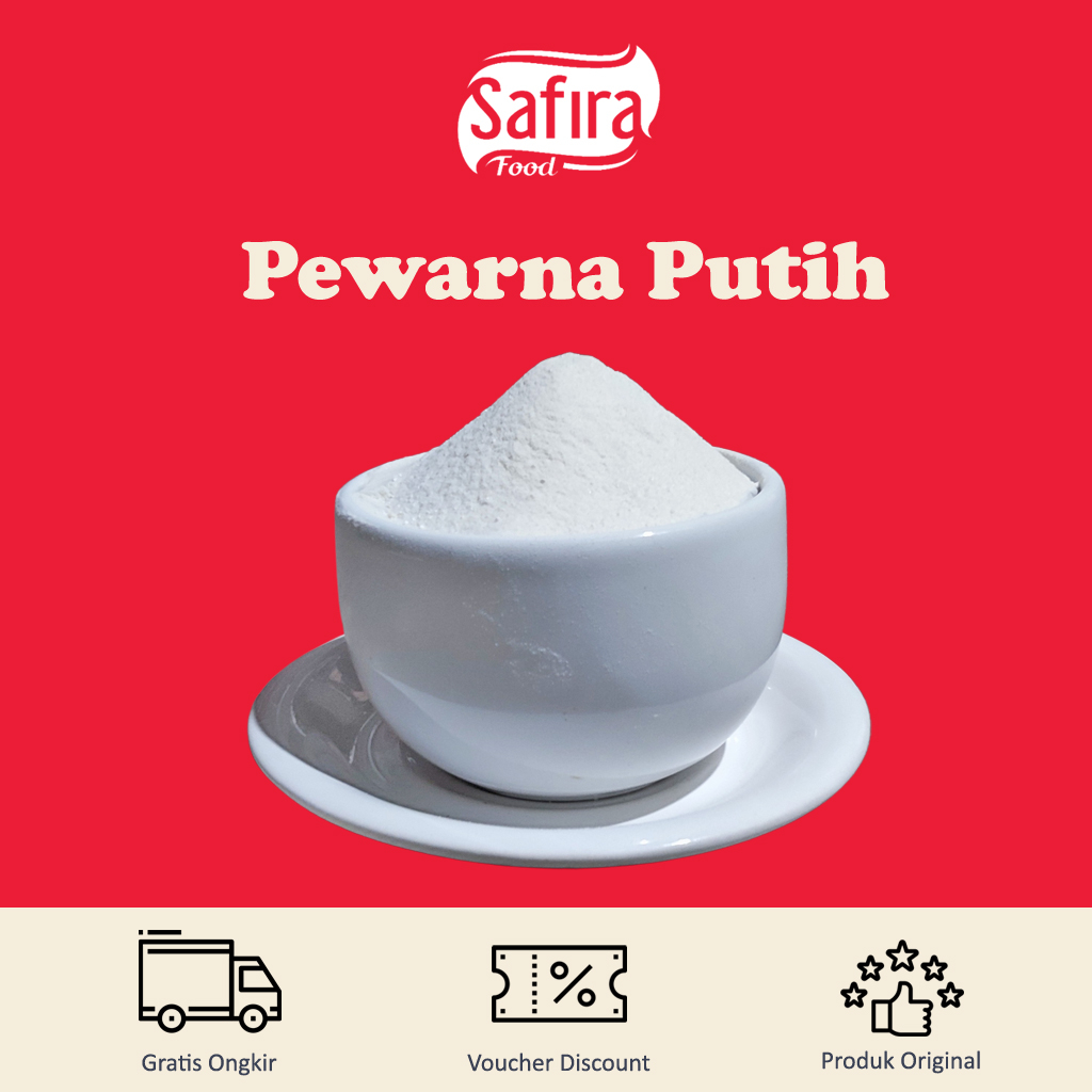 Jual Pewarna Putih Makanan / Pemutih Makanan / Titanium Dioxide ...