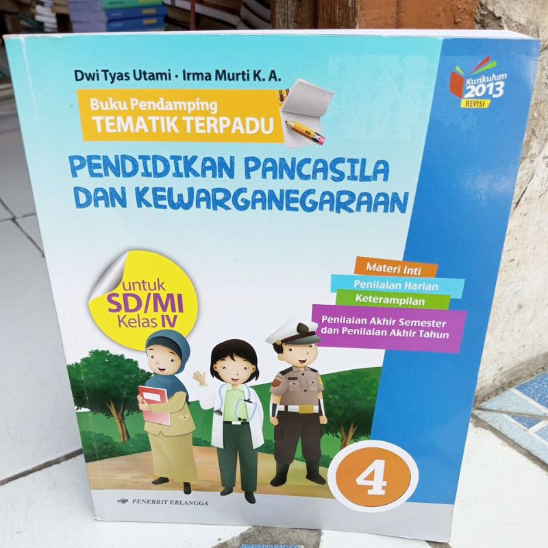 Jual Buku Pendamping Tematik Terpadu Ppkn Untuk Sd Kelas Iv Shopee Indonesia