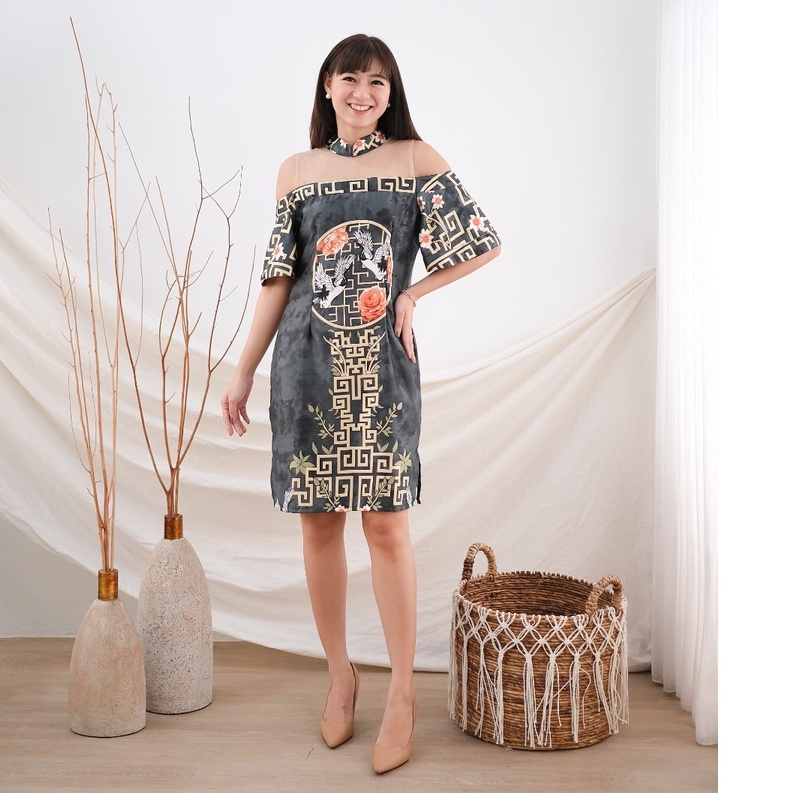 Batik on sale cheongsam wanita