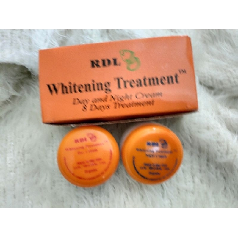 Jual RDL krim pemutih siang malam whitening treatment | Shopee Indonesia