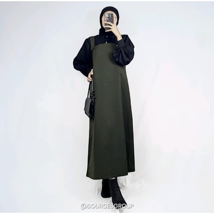 Jual Anya long dress / one set long dress anya kekinian / setelan anya ...