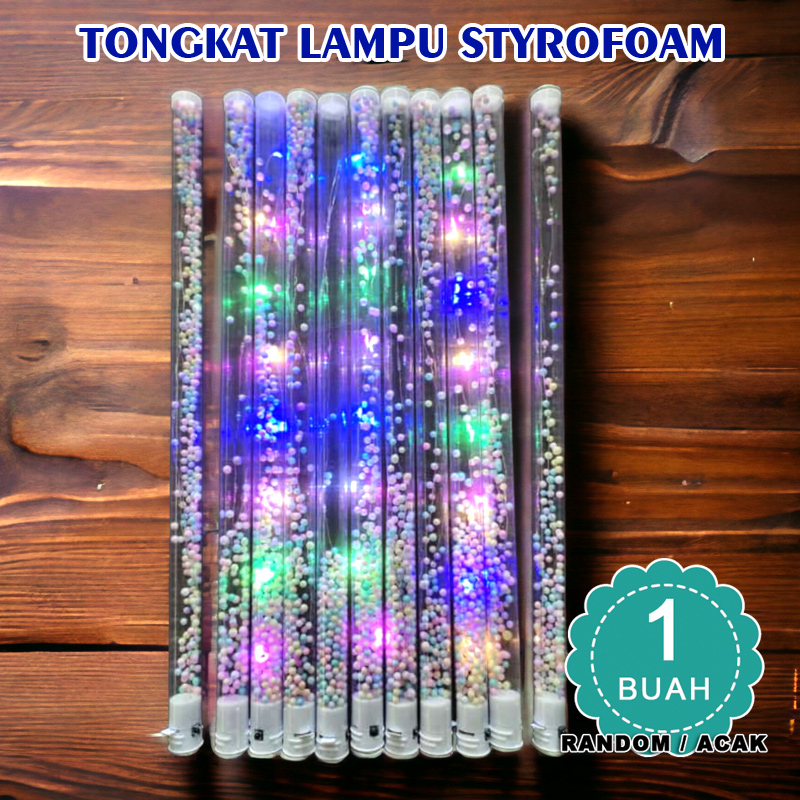 Jual Mainan Tongkat Lampu Panjang Styrofoam Tongkat Lampu Styrofoam