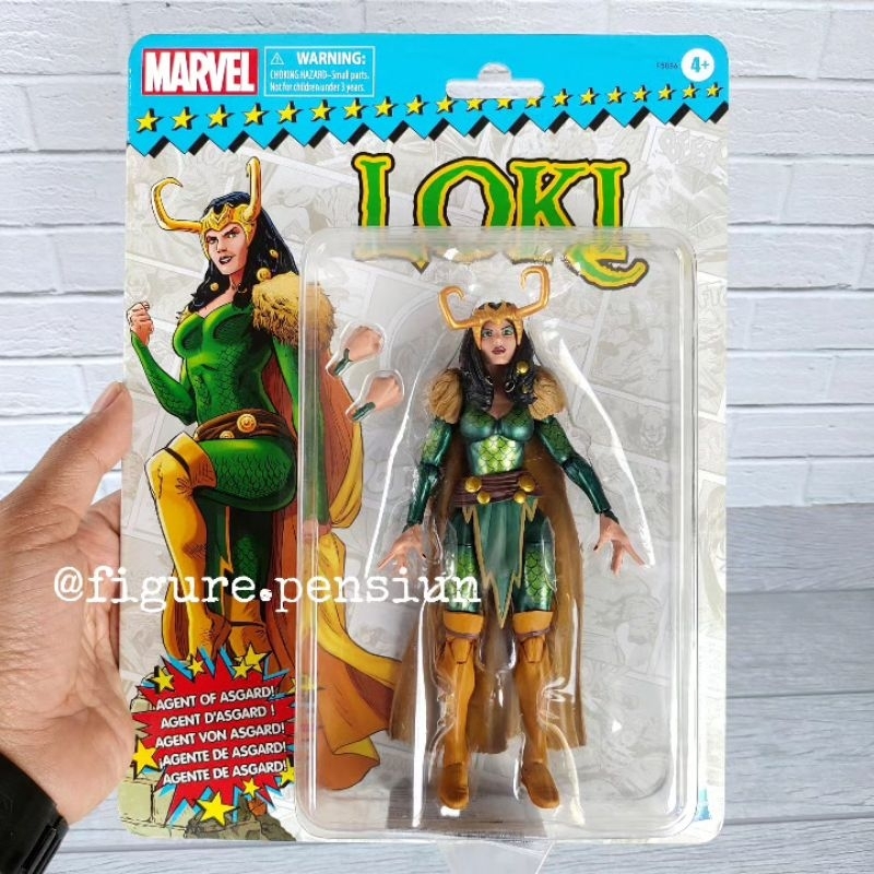 Jual MARVEL LEGENDS SERIES LADY LOKI VINTAGE RETRO AGENT OF ASGARD ...