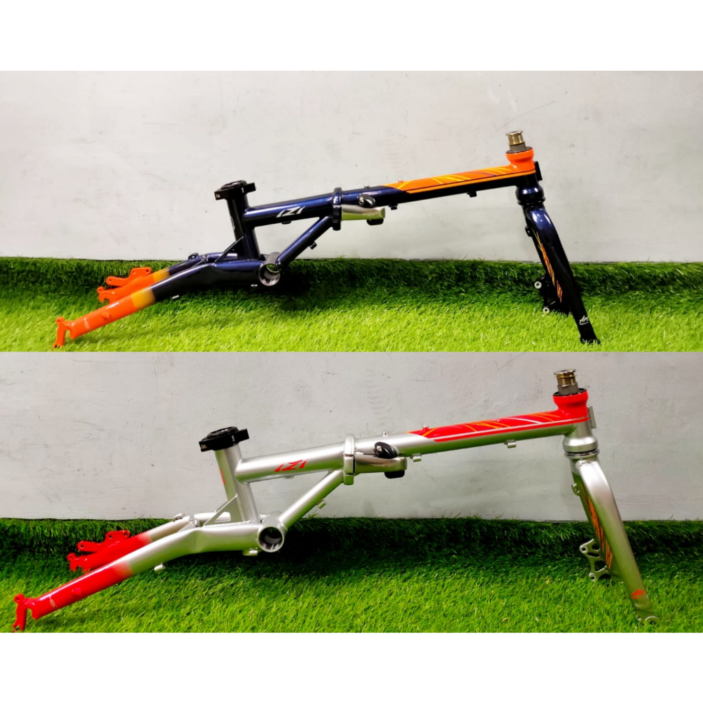 frame sepeda lipat chromoly