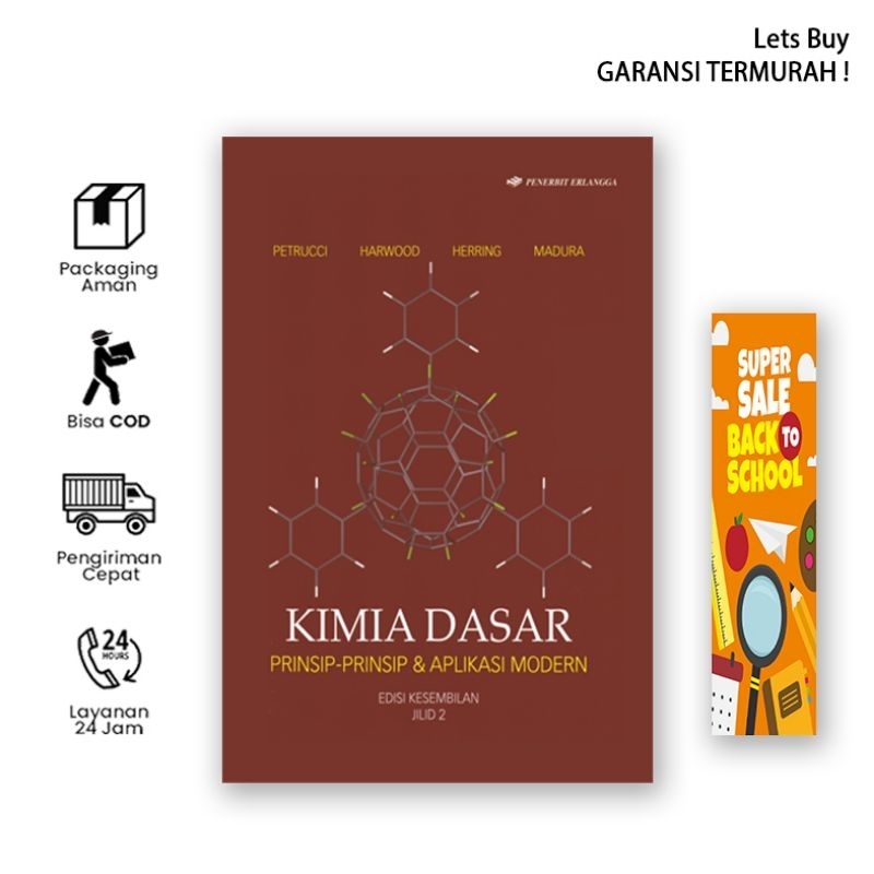 Jual Kimia Dasar Prinsip Prinsip & Aplikasi Modern Edisi 9 Jilid 2 ...