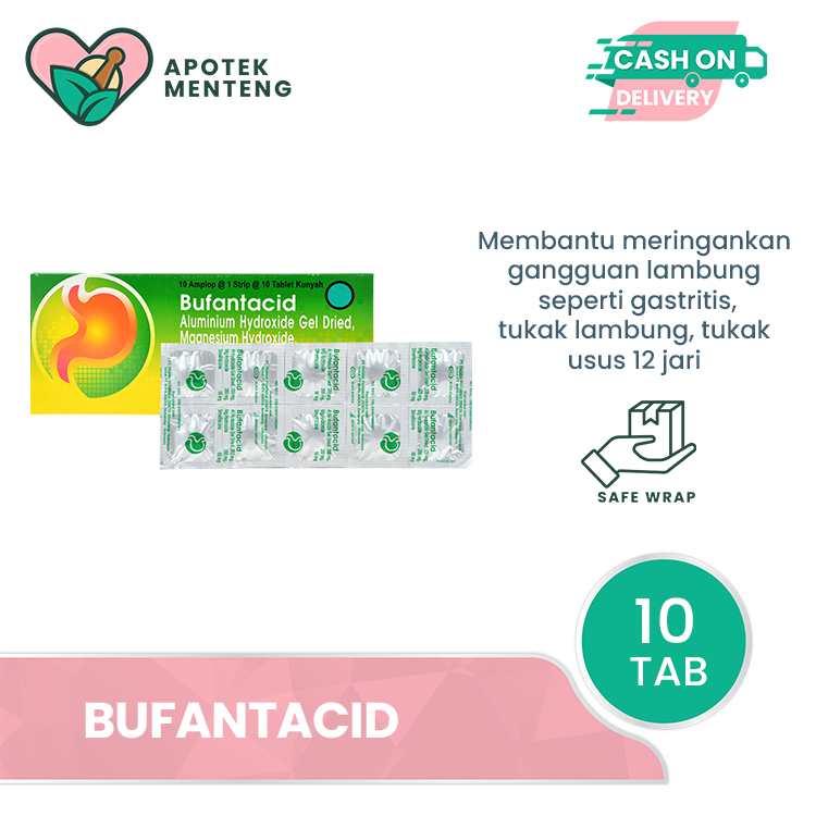 Jual Bufantacid 10 Tablet - Obat Sakit Maag Dan Lambung | Shopee Indonesia