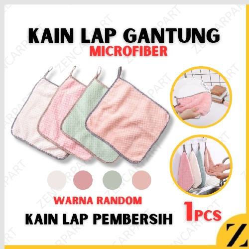 Jual Kain Lap Tangan Dapur Gantung Hand Kitchen Towel Microfiber Serbet