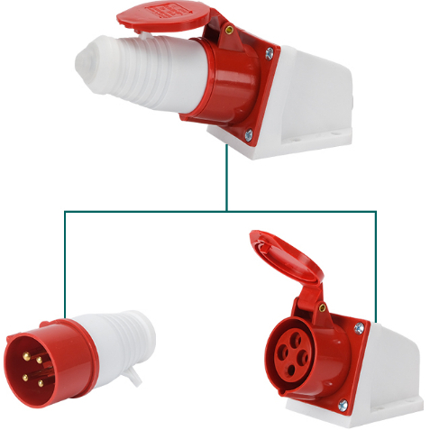 Jual Industrial Plug 025 Male Steker Colokan Waterproof | Shopee Indonesia