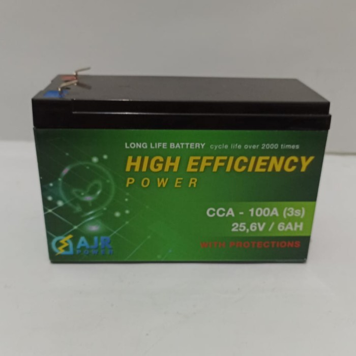 Jual Aki Accu Selis Lithium LiFePo4 24V 6AH dgn BMS low budget bisa di ...