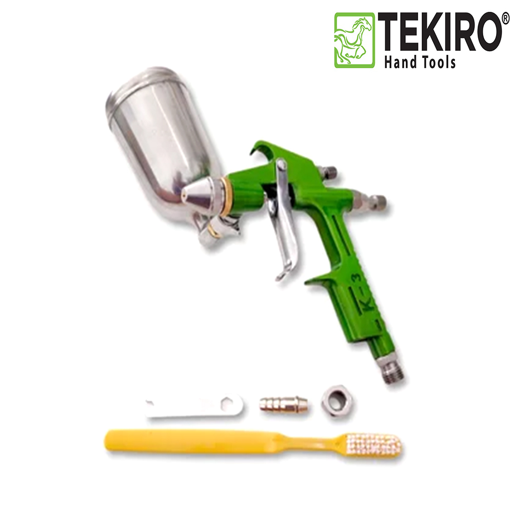 Jual TEKIRO K3 Spray Gun Nozzle 0.5mm Spet Cat Semprot Tabung Atas ...