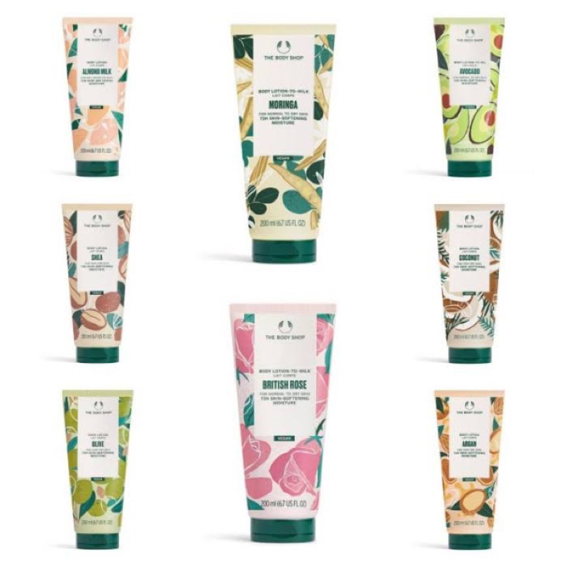 Jual (ORIGINAL) BODY LOTION 250 ML VEGAN THE BODY SHOP STRAWBERRY